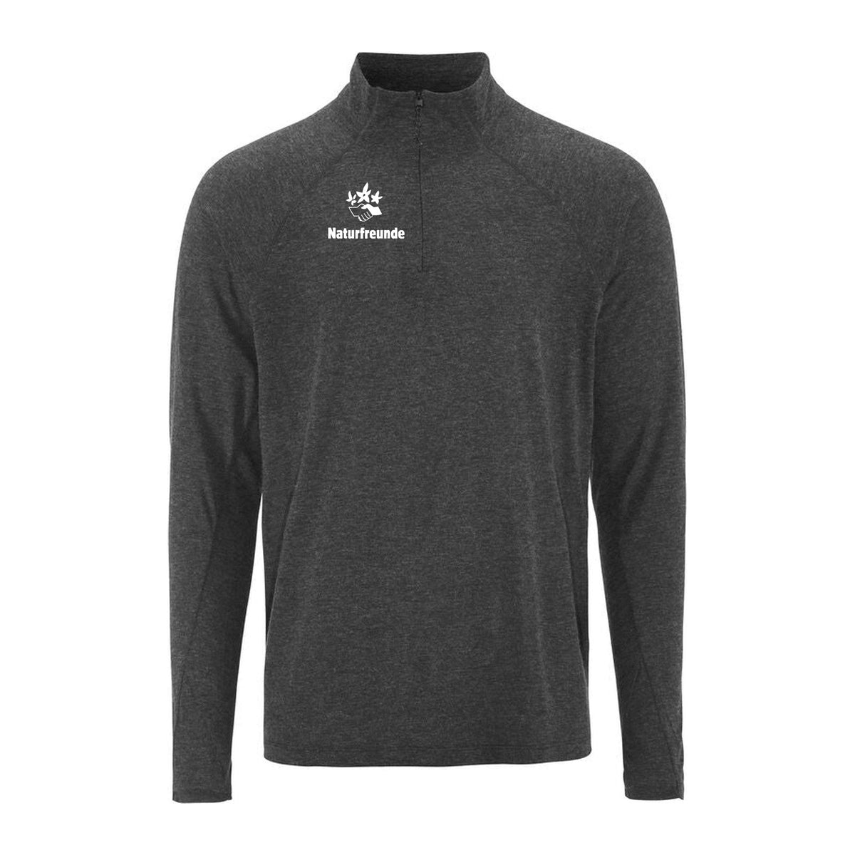 Naturfreunde Merino-Allrounder Herren - Black/Melange